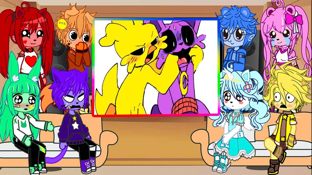 Smiling Critters react to Themselves/Memes/ Tiktok || Poppy Playtime Chapter 3 || Gacha React