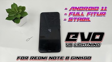 Evolution X V5 Redmi Note 8 Android 11 Fitur Melimpah