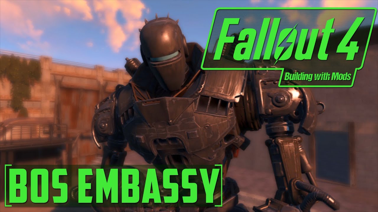 Vga Composite Bos Airport Embassy Building With Mods Fallout 4