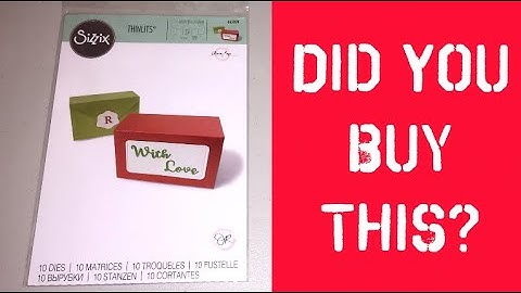 Sizzix Box Envelope Olivia Rose 665024 from Hobby Lobby Sale