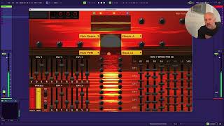 Sunset Synthesizer — Vector Synthesis, MES Mini Engines & Semi-Modular UI Progress screenshot 3