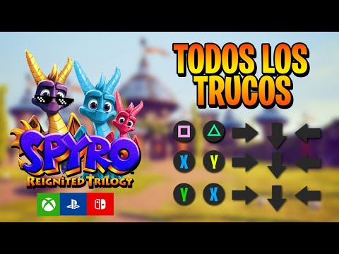 Vídeo: Spyro: Reignited Trilogy Tiene Códigos De Trucos, Por Lo Que Puedes Hacer Un Dragón 2D Amarillo De Cabeza Grande