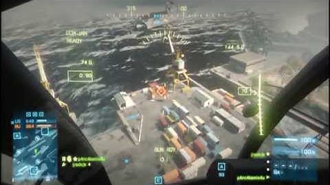 BATTLEFIELD 3 Scout Helicopter Gameplay