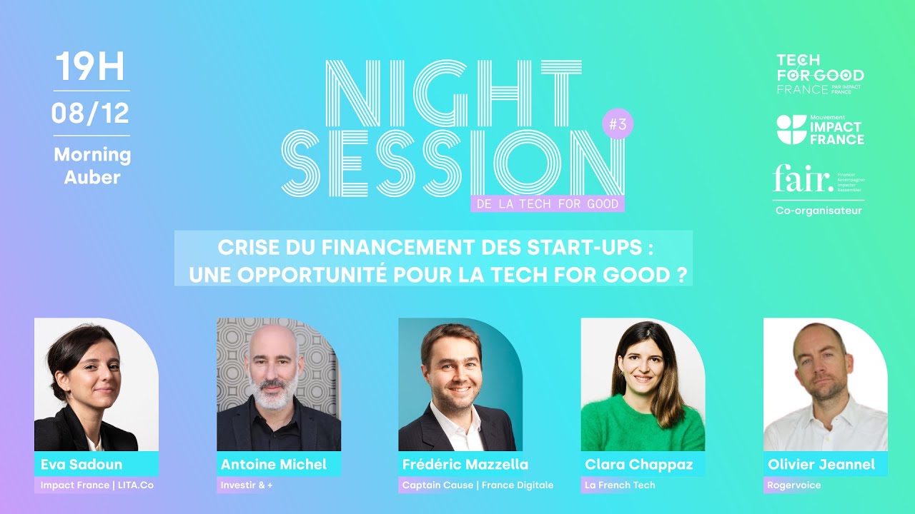Crise de financement des startups, une opportunité pour la tech for ...