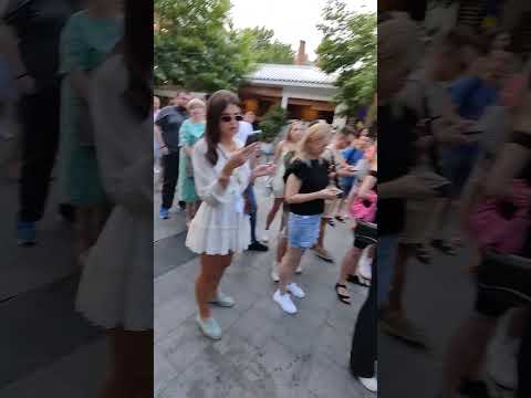 Очередь на Сердючку😬 Одесса Аркадия Ибица 24.06.2023 #shorts