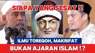 Ilmu hakikat makrifat ajaran setan !? Ustadz Yazid jawas vs Buya arrozy Hasyim 
