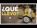 Cosas ÚTILES que llevo en la VESPA | Chepeando