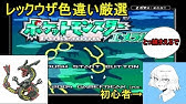 確率 1 8192 エメループに勝てない男の色違いレックウザ粘り 91 ポケモンエメラルド Shiny Rayquaza Youtube