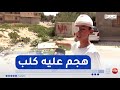 أم البواقي / إصابات خطيرة على مستوى الرأس يتعرض لها نذير بسبب هجوم كلب ضال
