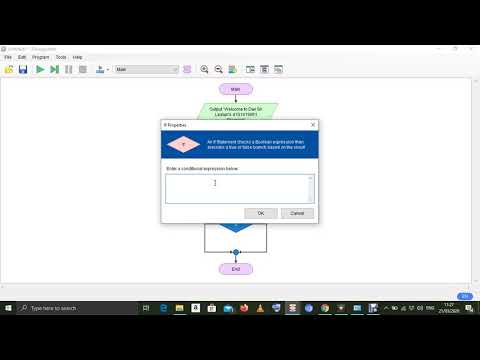 [COMPUTER PROGRAMMING] If Statement by using Flowgorithm.