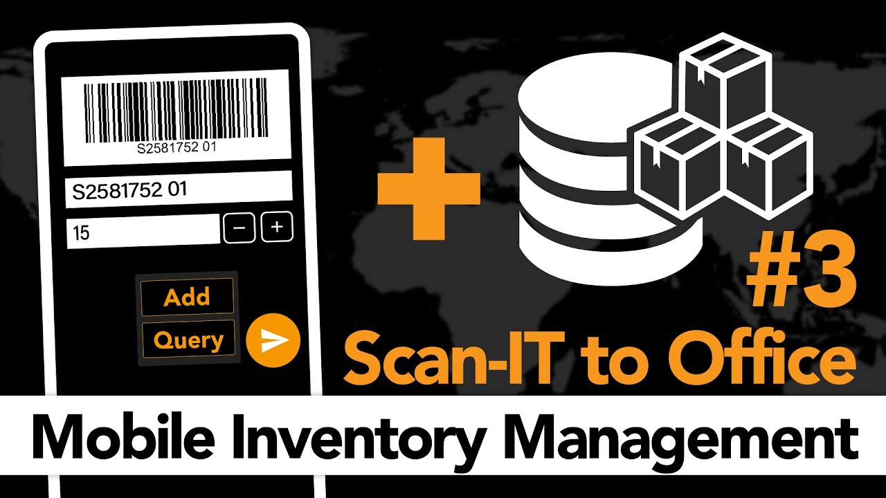 Mobile Data Collection App Scan-IT to Office #3: Inventory / Stock Taking  with SQL Server - YouTube