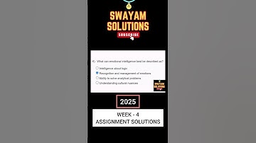 Leadership and Team Effectiveness Week 4 Assignment Solutions | SWAYAM NPTEL | SUBSCRIBE