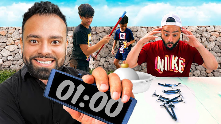 60 SEGUNDOS PARA COMPLETAR CADA RETO