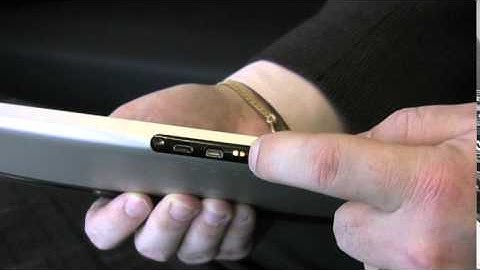 Motorola Xoom WiFi-only version hands-on demo