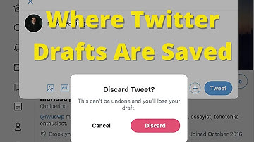 Where twitter draft is saved
