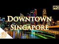 Downtown singapore 4k virtual tour waking walk