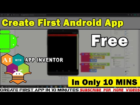 How to make android app in 10 minutes without coding experience || MIT App Inventor 2021 ||
