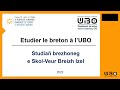 Presentation licence breton