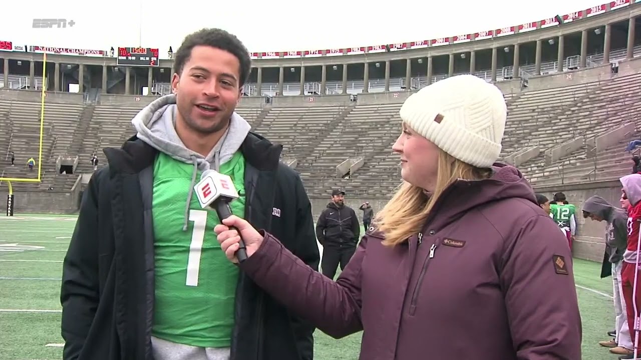 Football Spring Game Interview: Jaden Craig