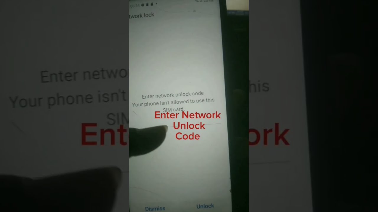 Enter Network Unlock Code Your Phone Isn T Allowed Frp Viral Reels