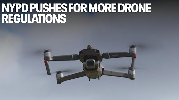 NYPD pushes for more drone regulations