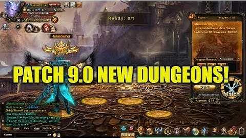 Wartune :- Patch 9.0 New Dungeons And Equipment Set For Class Peerage!