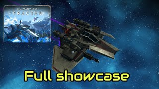 The new snowspeeder ship | no mans sky 2023 | full ship showcase