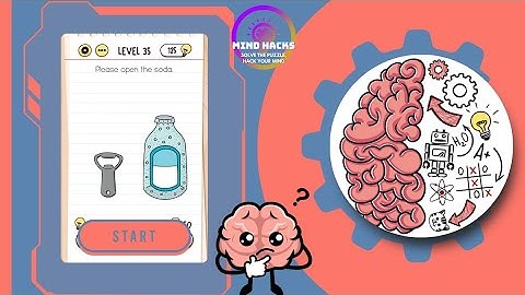 Brain Test: Please open the soda. | Level 35