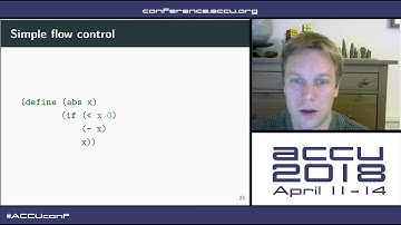 Scheme Lisp: Feel the Cool - Andy Balaam [ACCU 2018]