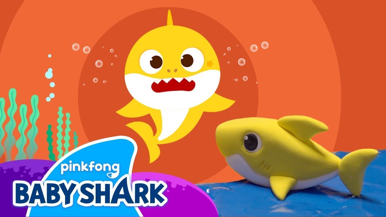 Clay Baby Shark and Baby Shark Hiccup Song | Baby Shark Play Doh - YouTube