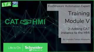 EcoStruxure Automation Expert - M5 2 Adding CAT Application (Instance) to to HMI screenshot 5