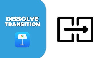 How to add dissolve transition in apple keynote