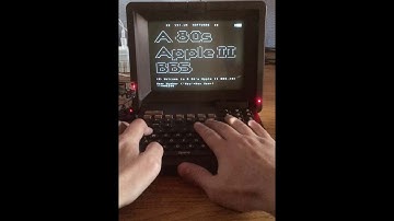 Minitel with ESP-01 connected to a BBS over the internet.