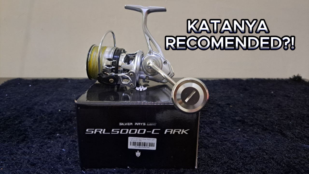 Pasang benang pancing di reel tridentech silver rays SRL5000-C ARK #fishing #reel #tridentech