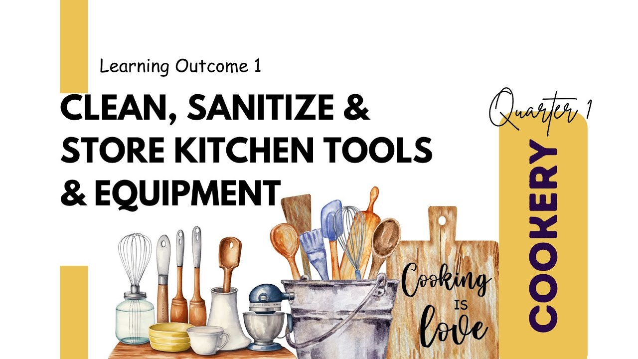 How to Clean Sanitize And Store Kitchen Equipment: Ultimate Guide