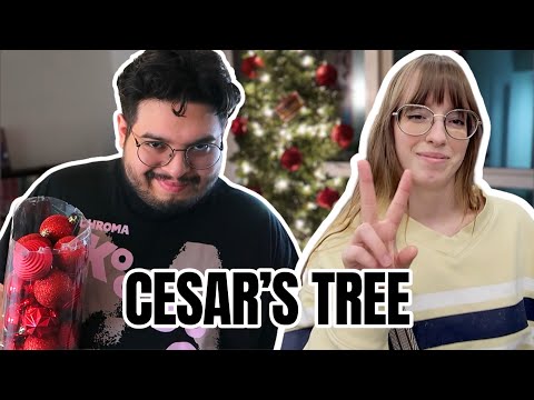 Christmas Tree Decorating | Cesar's Vlogs