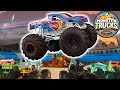 Hot Wheels Monster Trucks Go Flying! 🚗 🔥 - Monster Truck Videos for Kids | Hot Wheels