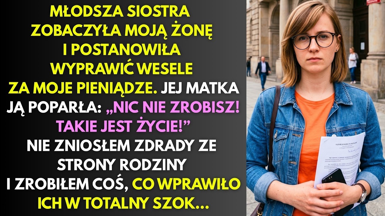 Tydzień przed moim ślubem mama zamknęła drzwi do kuchni i powiedziała, że musimy porozmawiać. Siedziałam naprzeciwko mojej młodszej siostry Patrycji i mojego narzeczonego Kamila. Trzy lata...