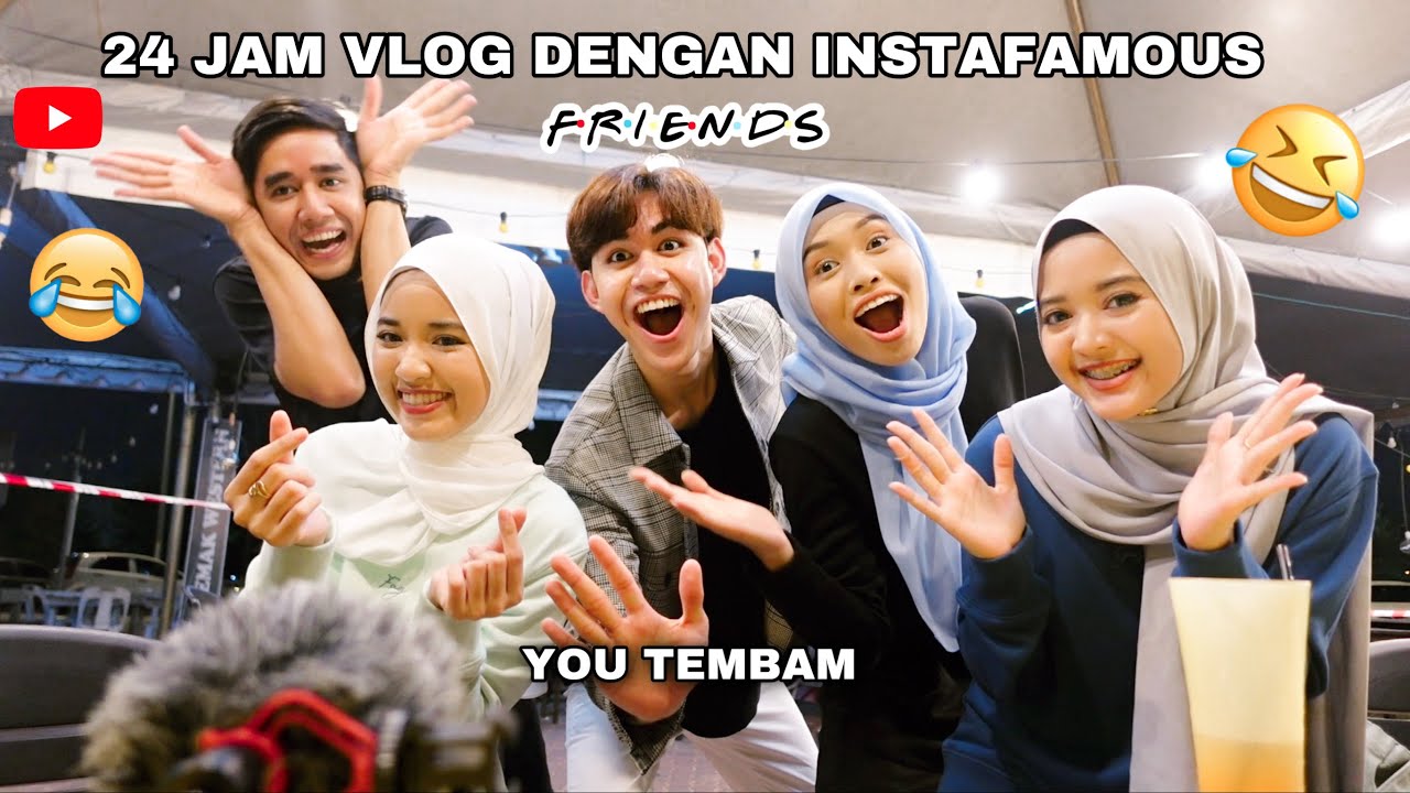 24 JAM VLOG DENGAN INSTAFAMOUS 🤣 MACAM MACAM PERANGAI 😝