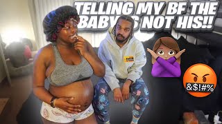 TELLING MY BOYFRIEND THE BABY IS NOT HIS! (VERY EMOTIONAL) 💔