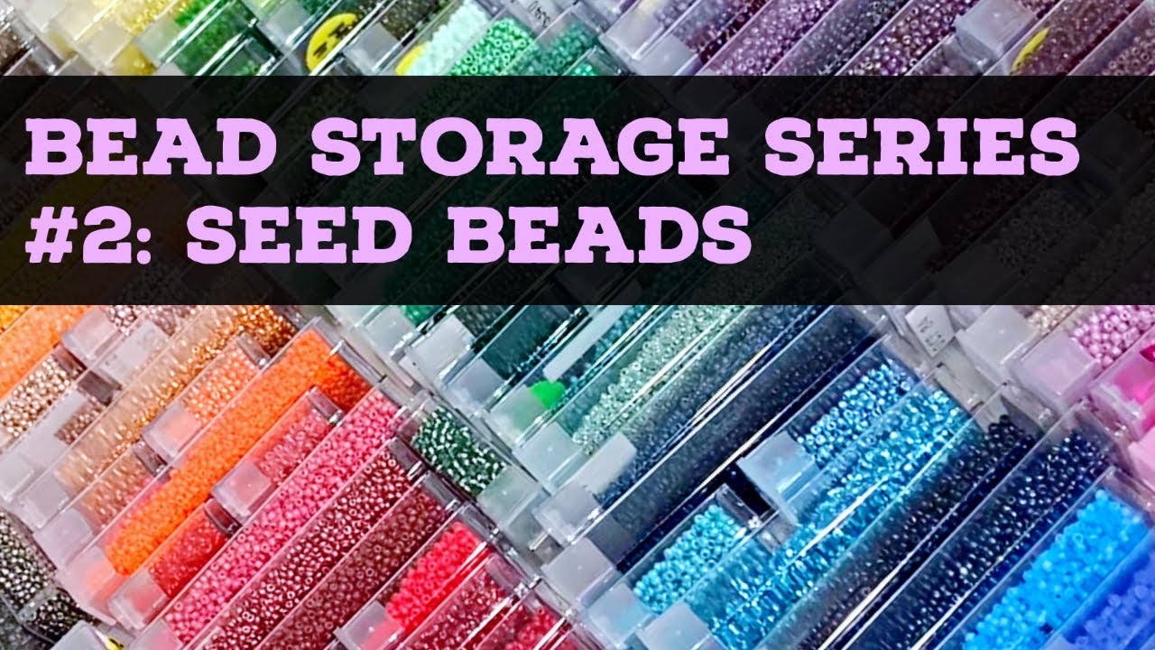 Bead Storage Solutions Elizabeth Ward Assorted Glass and Clay Bead Tray