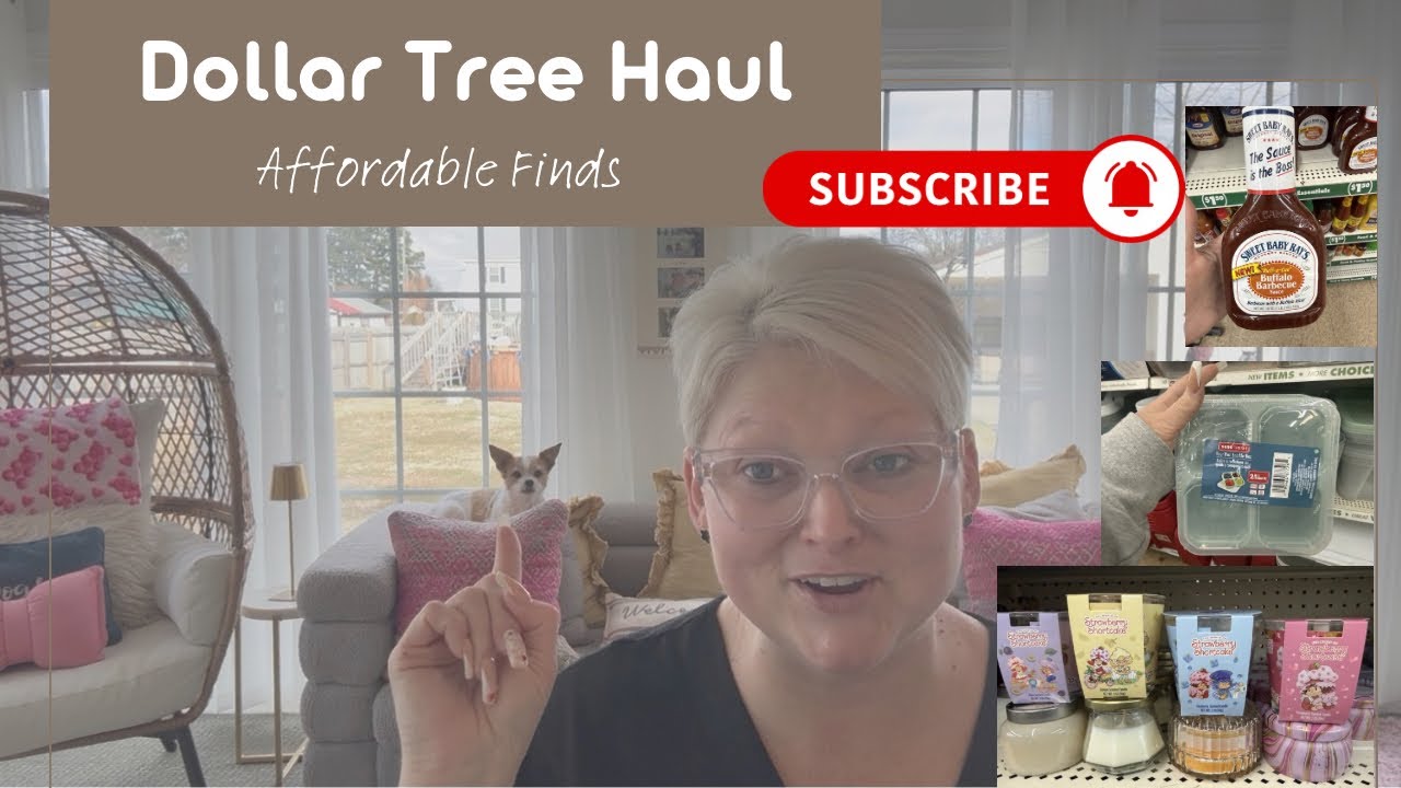 DOLLAR TREE HAUL.. SO MANY AFFORDABLE FINDS AND CINNAMON POPS IN 🐶 