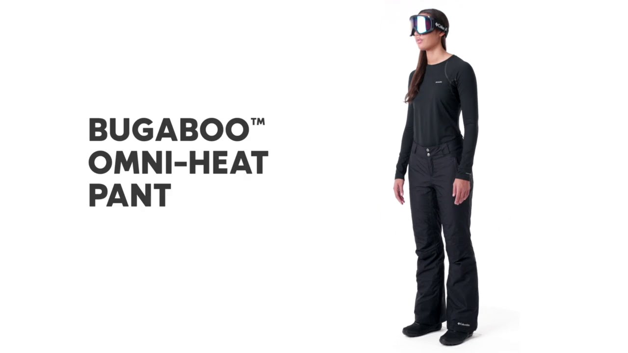 Preview of Columbia Bugaboo Omni-Heat Snow Pants - Women's Short Sizes Video