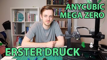 ANYCUBIC MEGA ZERO Erster Druck! Warping?
