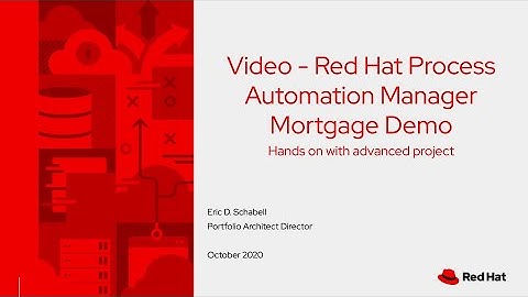 CodeReady Containers with Red Hat Process Automation Manager Mortgage Demo