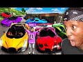 Stealing $1 MILLION worth of Cars on GTA 5