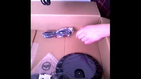 Unboxing AOC 2436Vw 24" HD LCD Monitor