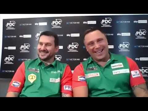 Gerwyn Price & Jonny Clayton: “There's pressure on the Scots not being the two who won it last year”