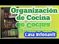 Reorganización de la cocina/ Organizando la alacena/ #Cocinaorganizada #Casalimpia #Casainfonavit ❤️