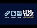 HTML Tags Explained | Anchor, Image &amp; Table Tag with Example | IWT | University Exams